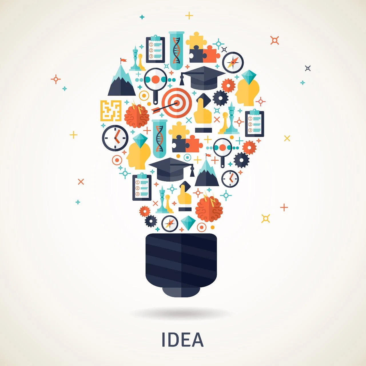lightbulb - symbolic of an idea
